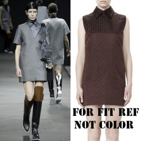 ALEXANDER WANG | GREY PAISLEY DRESS | F/W RTW 2014 RUNWAY - Picture 14 of 14